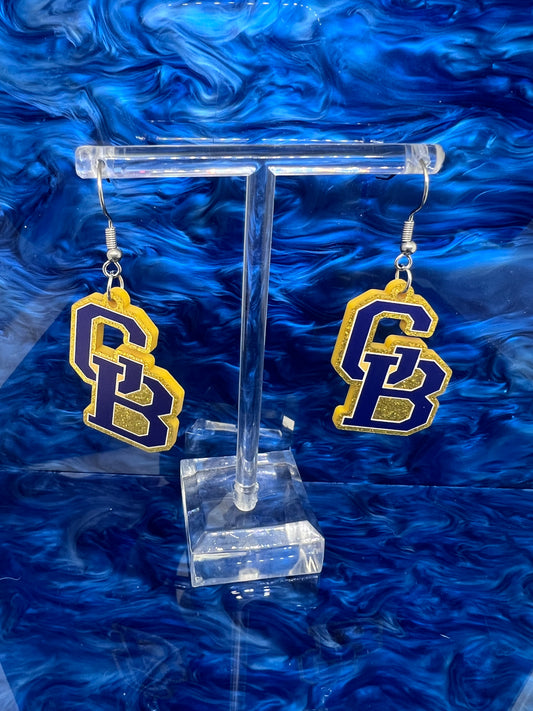 GB earrings